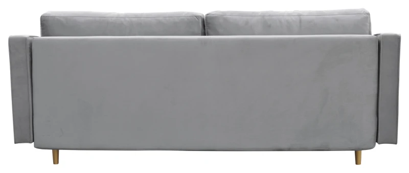 Sofa Zoja,  bluvel szary