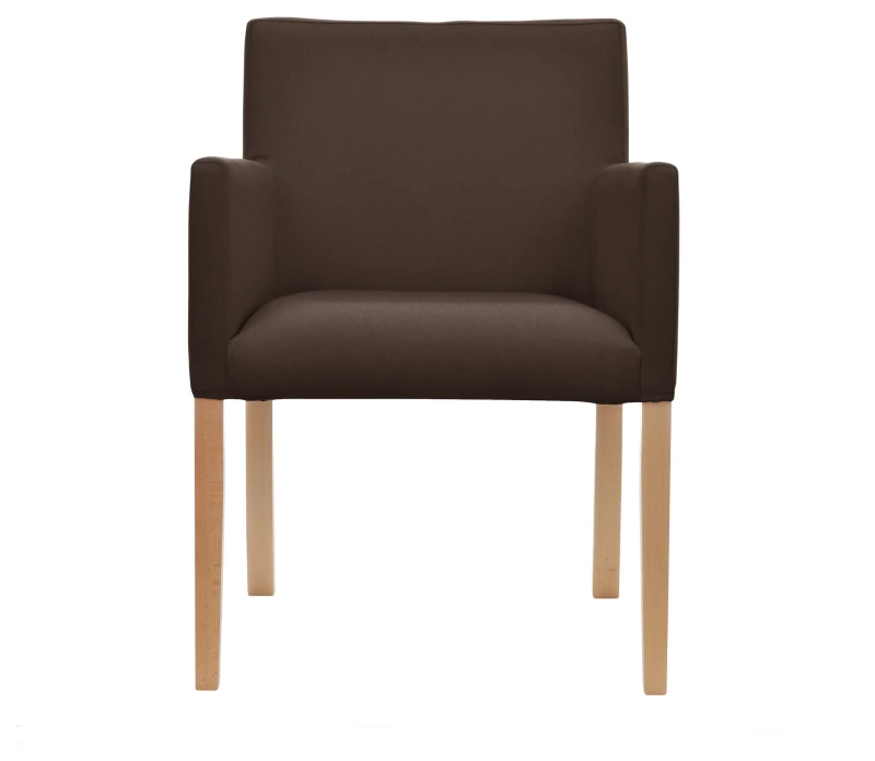 Fotel Wąski, sawana 26, 13 buk lakier