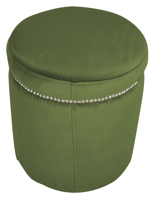 Pufa Okrągła ø 40, tasiemka pineskowa