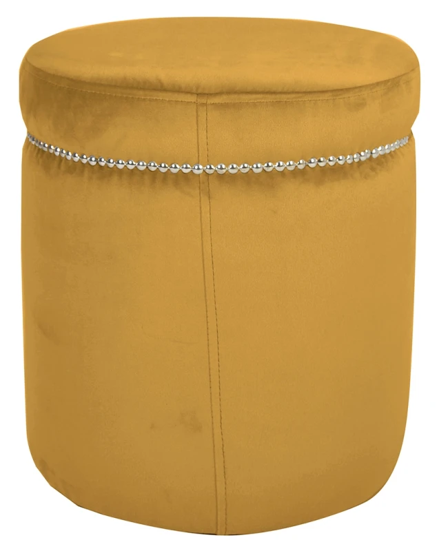 Pufa Okrągła ø 40, tasiemka pineskowa