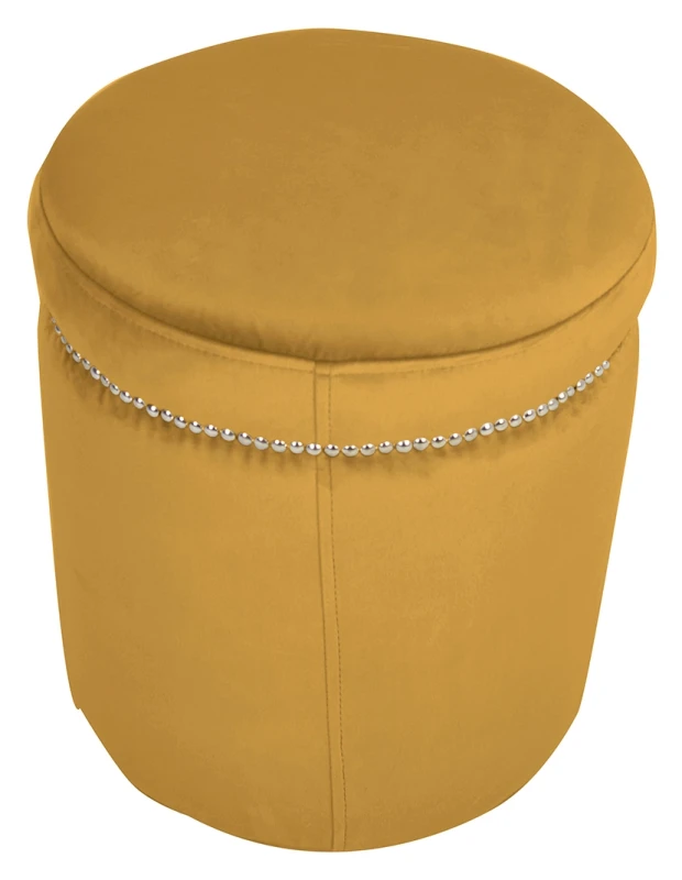 Pufa Okrągła ø 40, tasiemka pineskowa