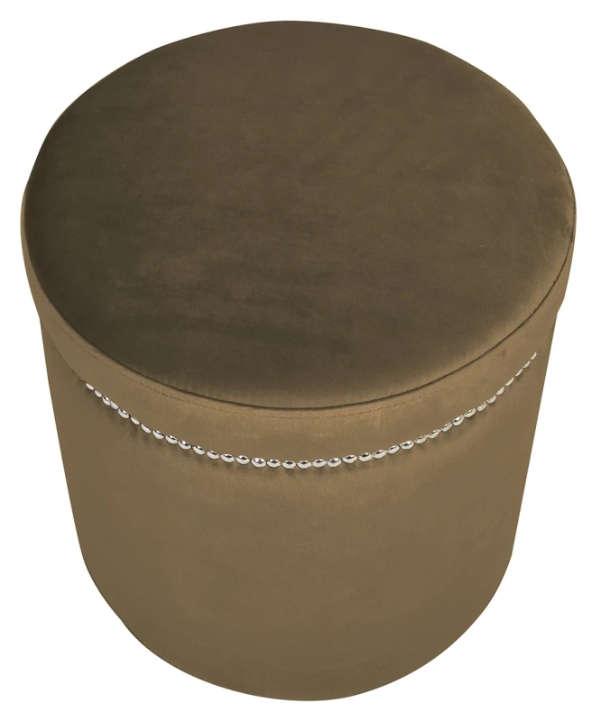 Pufa Okrągła ø 40, tasiemka pineskowa