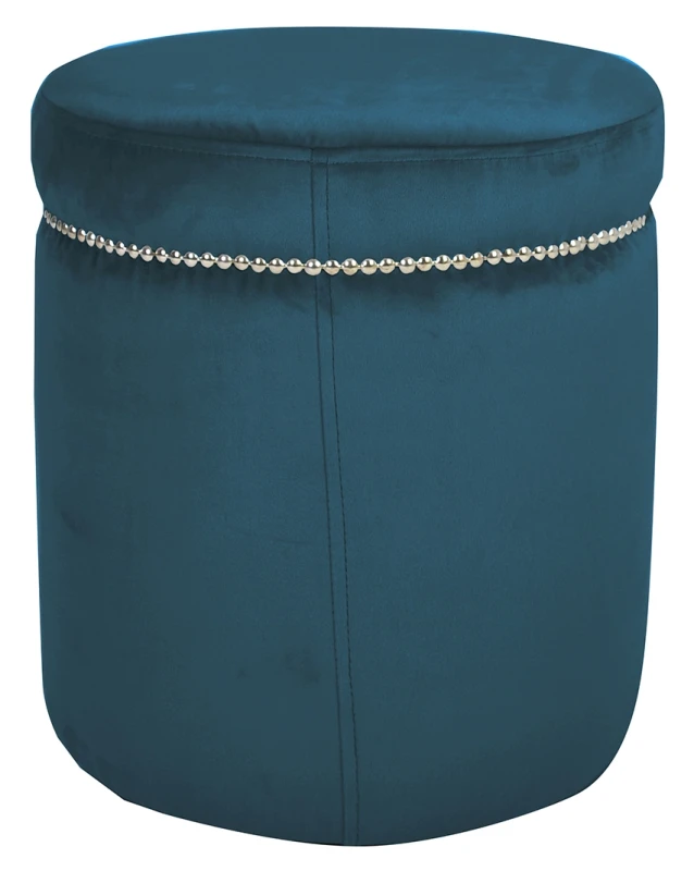 Pufa Okrągła ø 40, tasiemka pineskowa