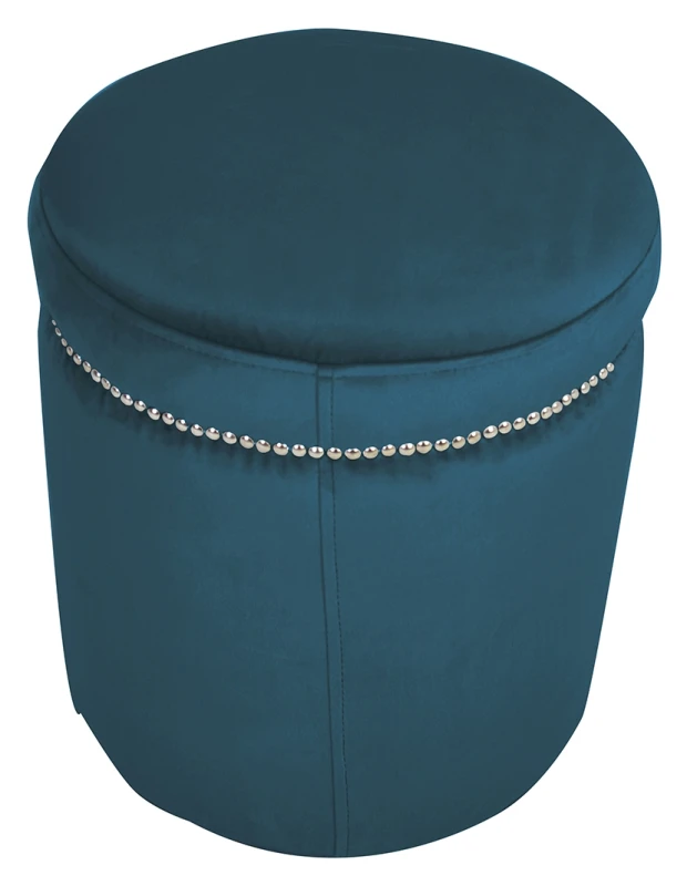 Pufa Okrągła ø 40, tasiemka pineskowa