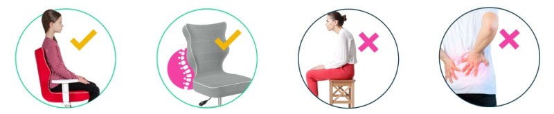 Krzesło konferencyjne ergonomiczne Burano Plus wzrost 159-188 cm aluminiowa podstawa