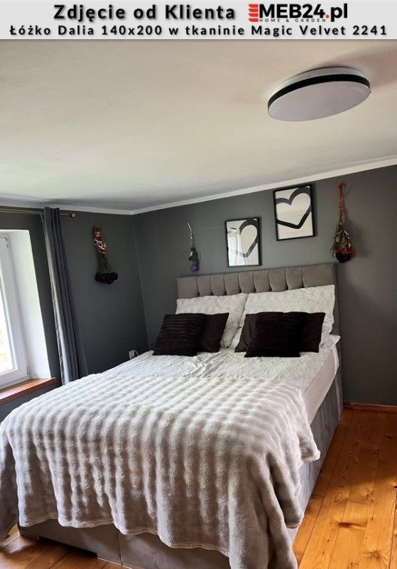 Łóżko kontynentalne Dalia 140x200 - zdjęcie od klienta