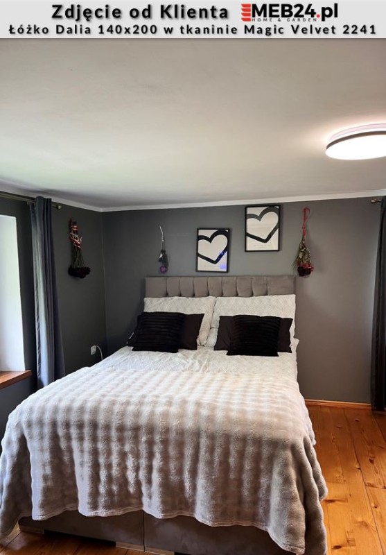 Łóżko kontynentalne Dalia 140x200 - zdjęcie od klienta