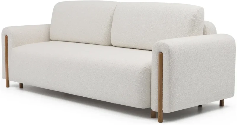 Kanapa rozkładana Arcadova z pojemnikiem na pościel | Dąb