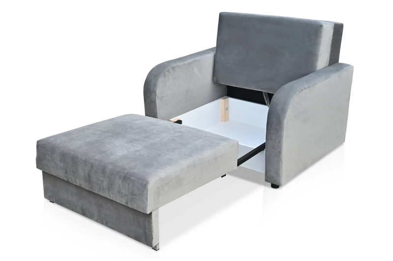 Sofa amerykanka rozkładana Kora I w stylu skandynawskim