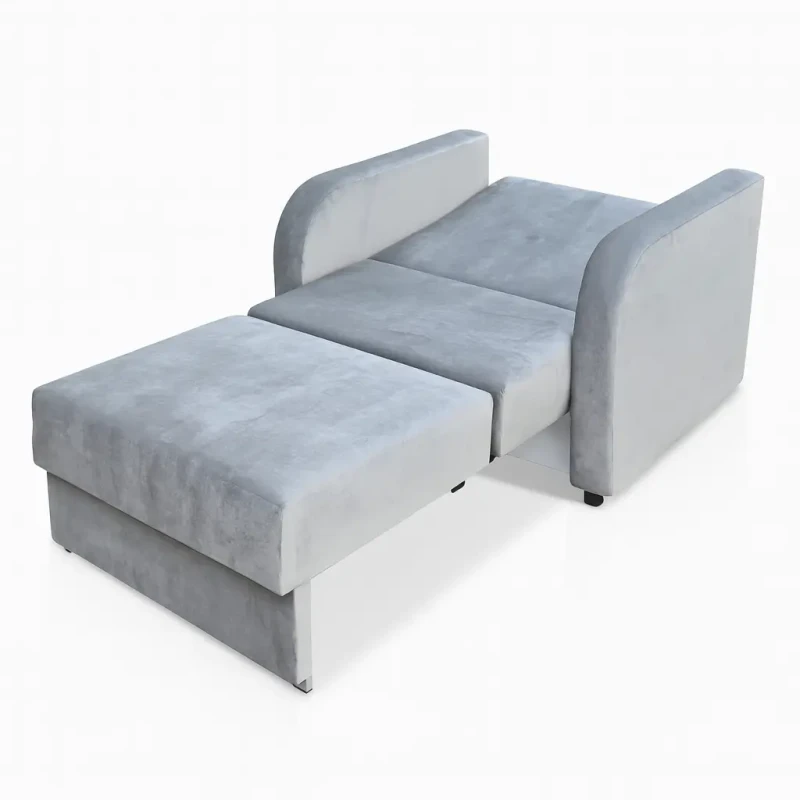 Sofa amerykanka rozkładana Kora I w stylu skandynawskim