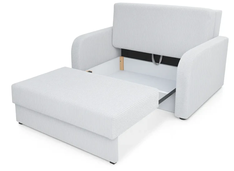 Sofa amerykanka rozkładana Kora II w stylu skandynawskim