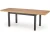 Stół rozkładany Tiago 140-220 cm czarny / dąb craft
