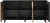 Komoda RANDOM KM-1 160 cm dąb wotan/czarny