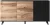 Komoda RANDOM KM-1 160 cm dąb wotan/czarny
