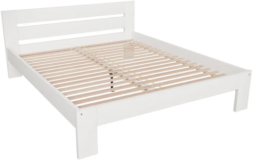 Łóżko drewniane Matilda 160x200 cm biały