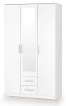Szafa z lustrem Lima S-3 120 cm biały