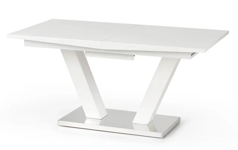 Stół rozkładany Vision 160-200 cm biały