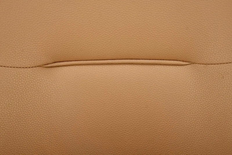 Krzesło obrotowe K527 kubełkowe nowoczesne do jadalni brązowy / beżowy