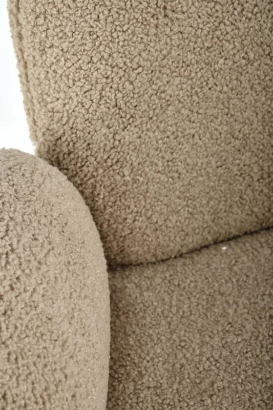 Krzesło obrotowe K498 kubełkowe nowoczesne do jadalni cappuccino