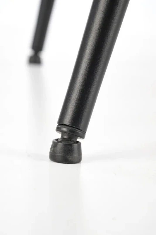 Krzesło K493 tapicerowane do jadalni popielaty/czarny