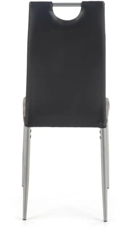 Krzesło K202 z uchwytem do jadalni czarny