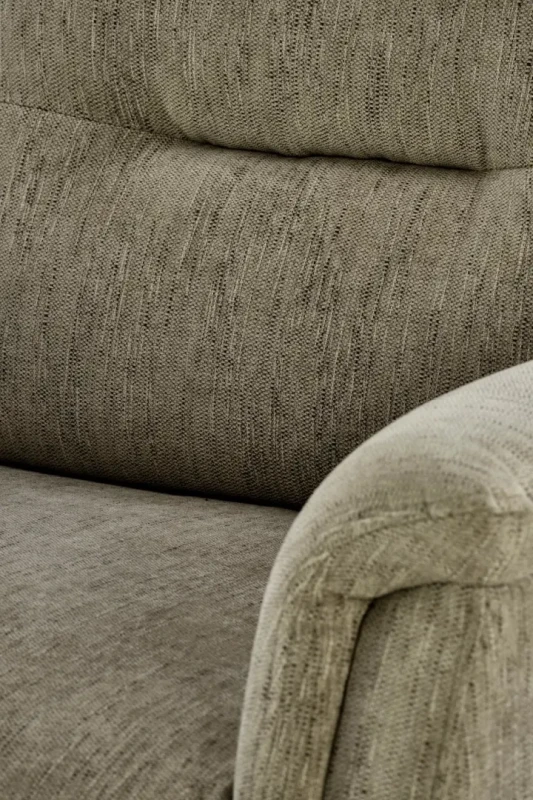 Fotel rozkładany Jamal wypoczynkowy elektryczny z gniazdem USB do salonu oliwkowy