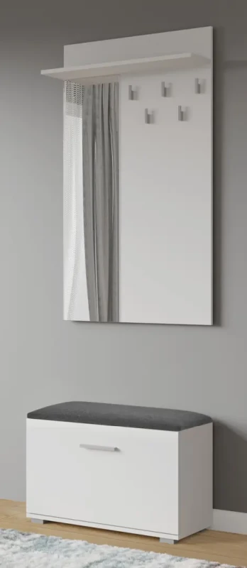 Szafka na buty Lima ST2 do przedpokoju biały