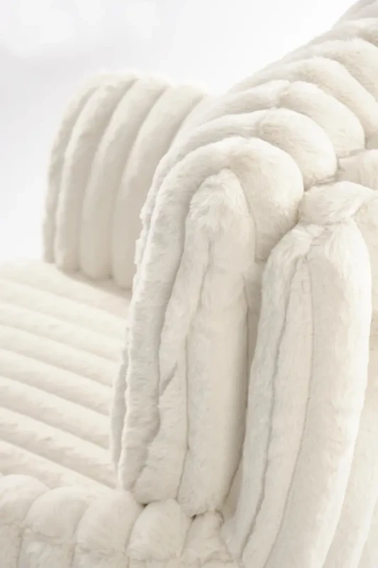 Krzesło obrotowe K572 tapicerowane do jadalni kremowy