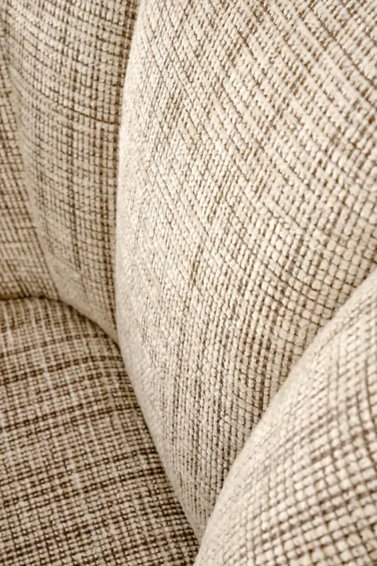 Krzesło obrotowe K576 tapicerowane do jadalni beżowy