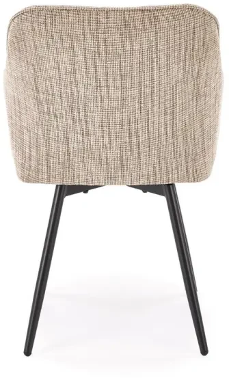 Krzesło obrotowe K576 tapicerowane do jadalni beżowy