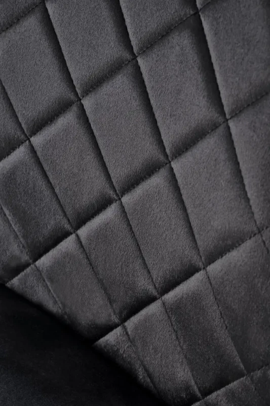 Krzesło K577 tapicerowane do jadalni czarny