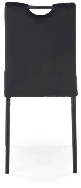 Krzesło K577 tapicerowane do jadalni czarny
