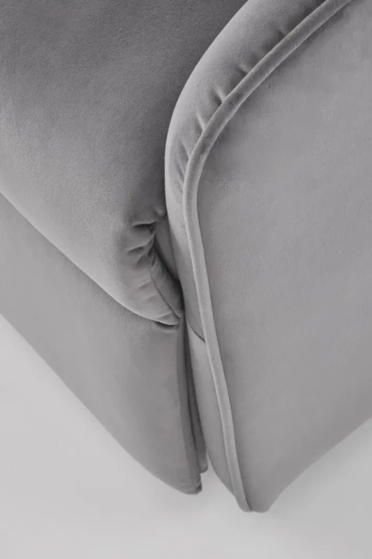 Fotel wypoczynkowy Maroni z funkcją elektrycznego rozkładania do salonu popielaty