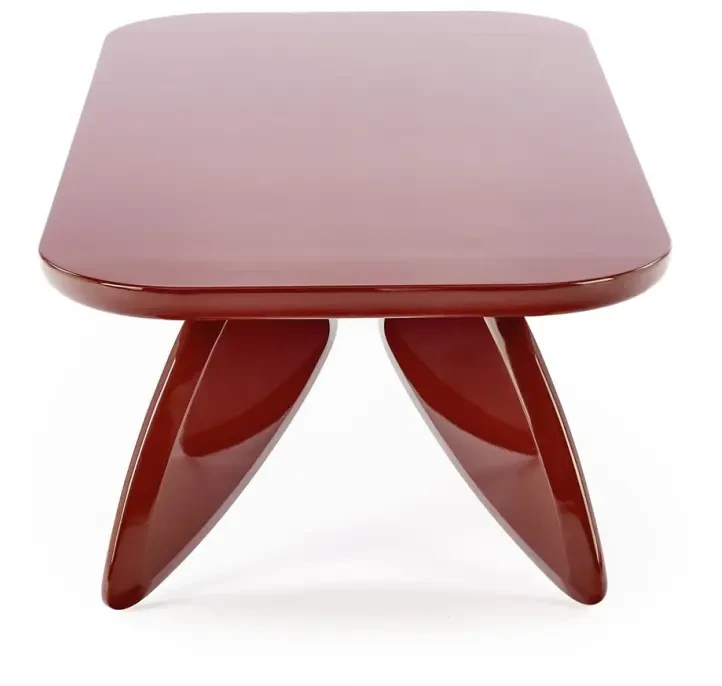 Ława stolik kawowy Soraya prostokątny do salonu 8120 cm bordowy