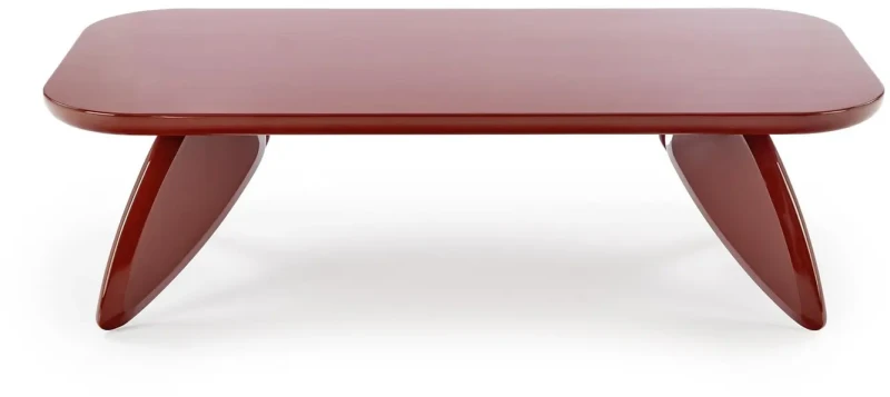 Ława stolik kawowy Soraya prostokątny do salonu 8120 cm bordowy