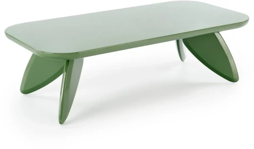Ława stolik kawowy Soraya prostokątny do salonu 120 cm j.zielony