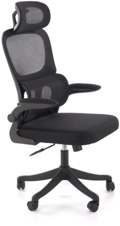 Fotel obrotowy Soren z mechanizmem TILT do biura czarny