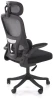Fotel obrotowy Soren z mechanizmem TILT do biura czarny