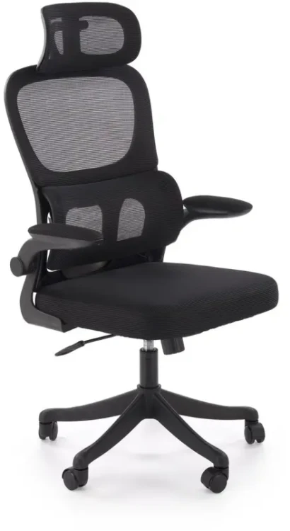 Fotel obrotowy Soren z mechanizmem TILT do biura czarny