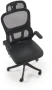Fotel obrotowy Soren z mechanizmem TILT do biura czarny
