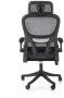 Fotel obrotowy Soren z mechanizmem TILT do biura czarny