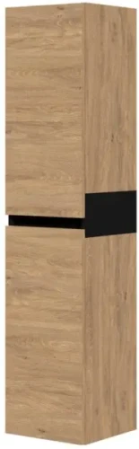 Słupek szafka Duesa 2D do łazienki dąb złoty