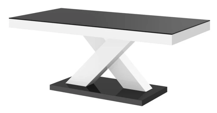 Ława XENON MINI Czarno-biały połysk