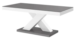Ława XENON MINI 120 cm Szaro-biały mat