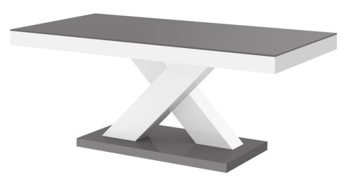 Ława XENON MINI 120 cm Szaro-biały mat