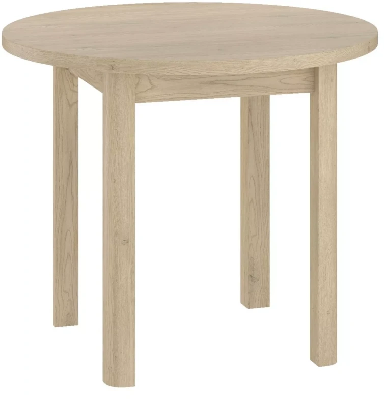 Stół Adam okrągły do jadalni 80 cm dąb cremona torro