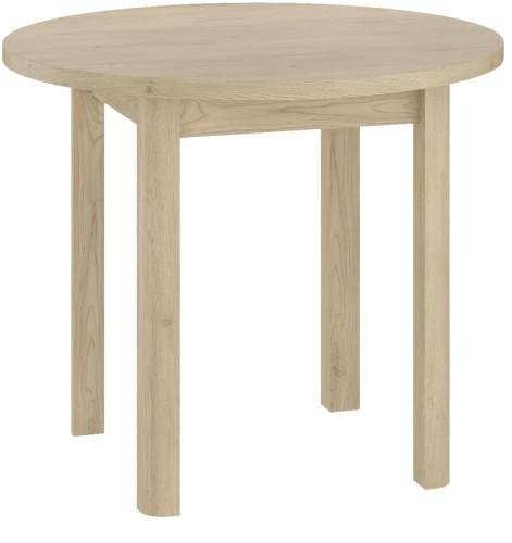 Stół Adam okrągły do jadalni 80 cm dąb cremona torro OUTLET