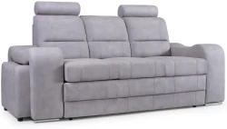 Sofa tapicerowana rozkładana Wenus + pufy