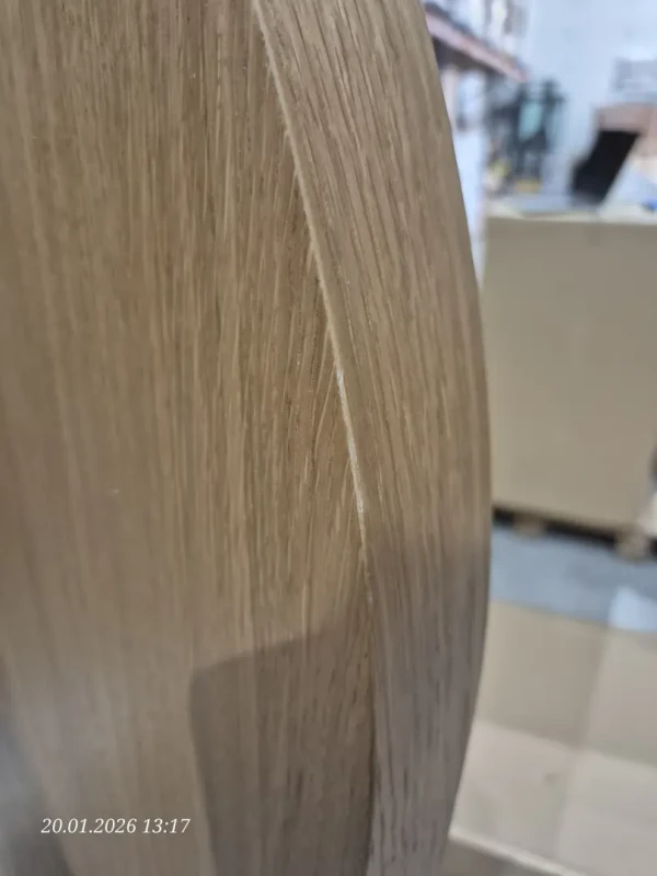 Stół rozkładany Domingo II 140-272 cm okleina naturalna dąb/czarny OUTLET