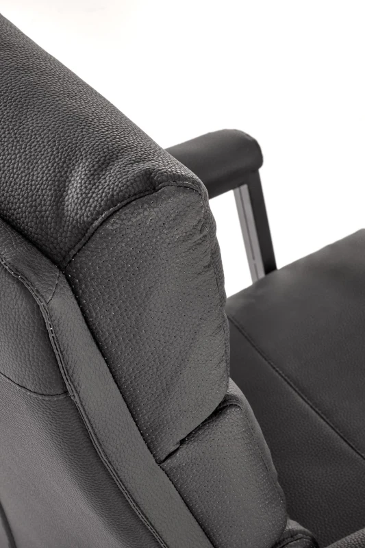 Fotel obrotowy ADRIANO 2 z mechanizmem TILT z eco skóry czarny